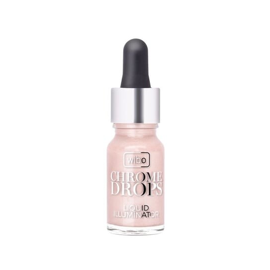 

Жидкий хайлайтер Chrome Drops Liquid Illuminator для лица и тела 1 9мл Wibo