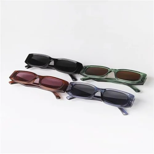 

Солнцезащитные очки 2027 года, узкие прямоугольные, для женщин, прямоугольная оправа, солнцезащитные очки для мужчин, защита от УФ-излучения UV400 MTZJH, C3