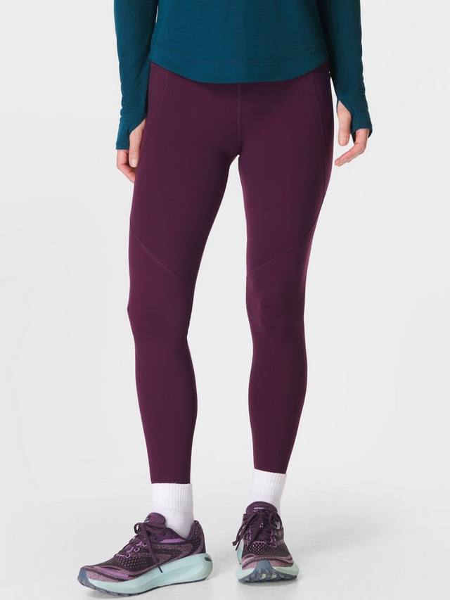 

Леггинсы для силовой тренировки Sweaty Betty, цвет Midnight Cherry Purple