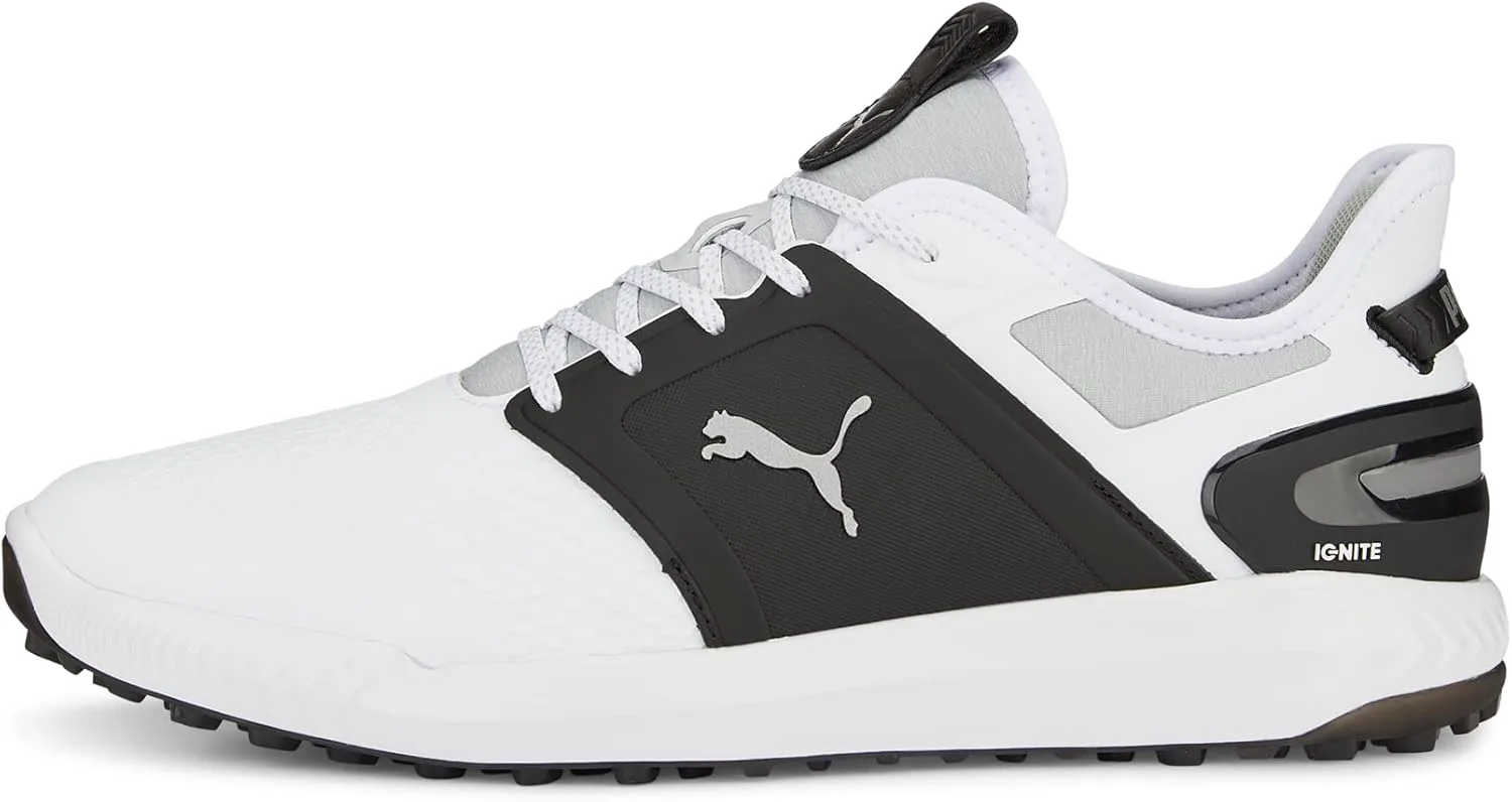 Мужские кроссовки Puma Ignite Elevate, белый/черный/металлик серебристый — фото 2