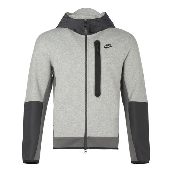 

Куртка Nike Sportswear Tech Fleece Zip-up Gray, серый