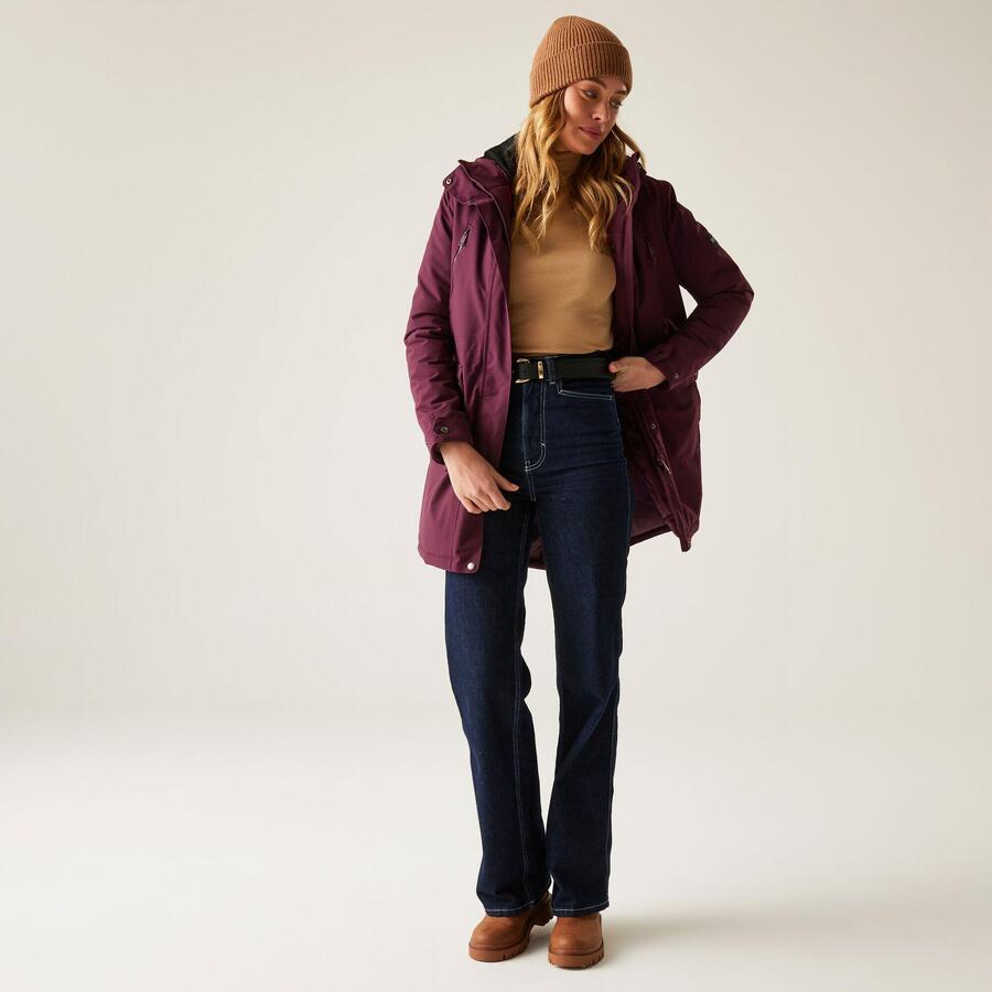 

REGATTA Водонепроницаемая дышащая утепленная куртка с капюшоном Valenta для женщин