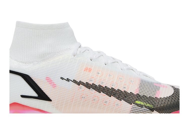 Кроссовки Nike Mercurial Superfly 8 Elite FG, белый — фото 2