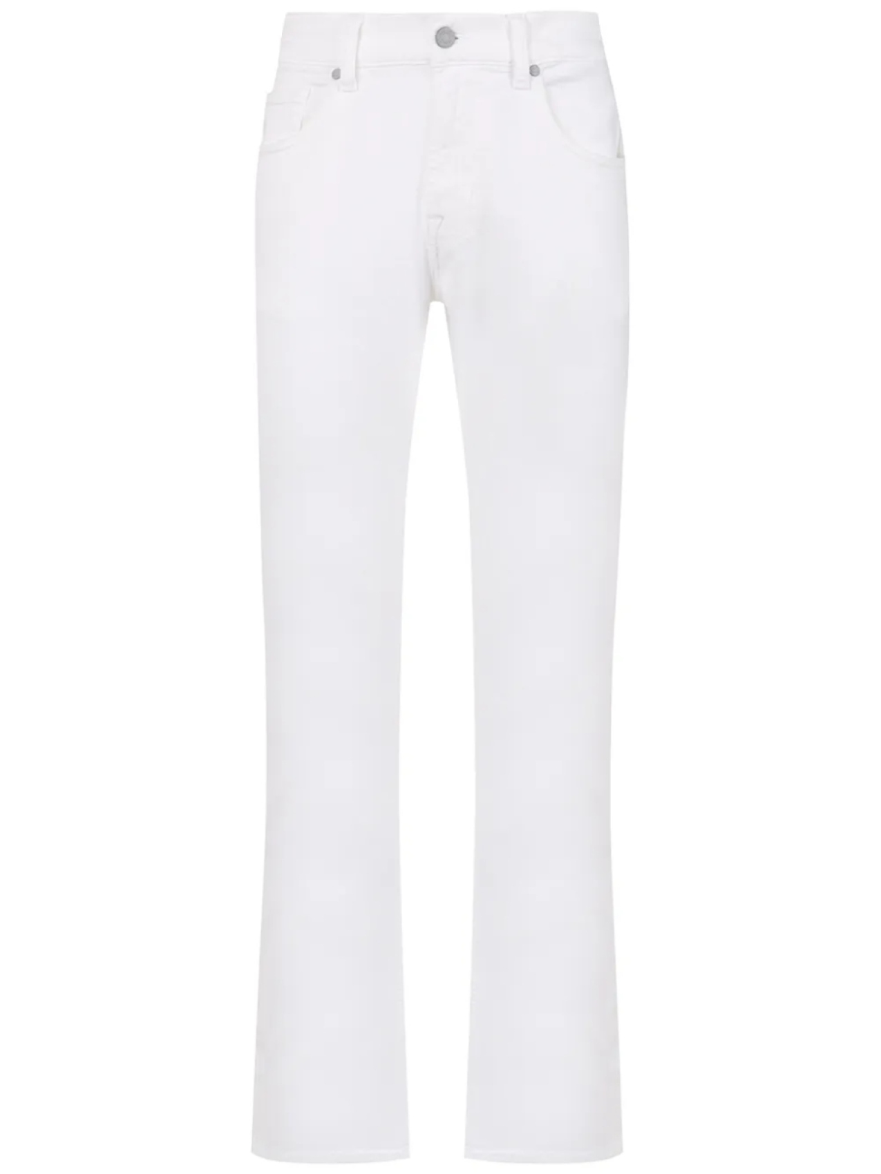 

7 For All Mankind Белые джинсы из денима, белый