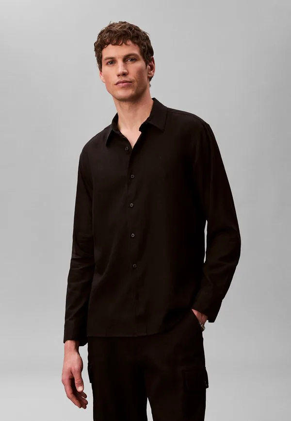 Классическая рубашка высокого качества Calvin Klein, Black