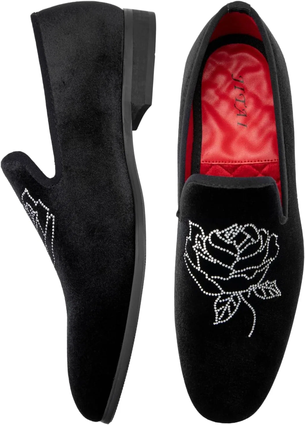 Лоферы JITAI Men Loafers, Black/6751 — фото 3