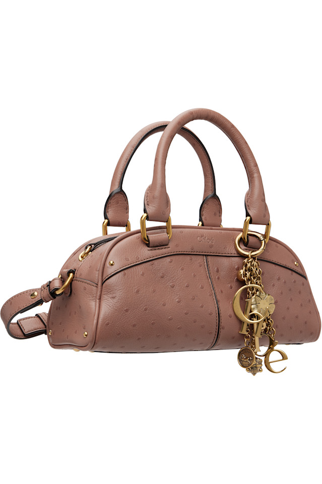 Chloé Маленькая розовая сумка для боулинга Chloé — фото 2