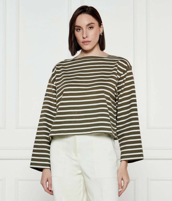 

Блуза матроска Oversize fit Polo Ralph Lauren, хаки