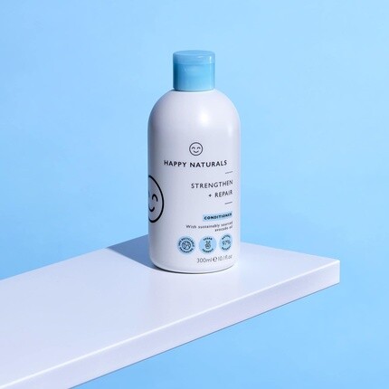 Happy Naturals Кондиционер для укрепления и восстановления 300 мл — фото 3