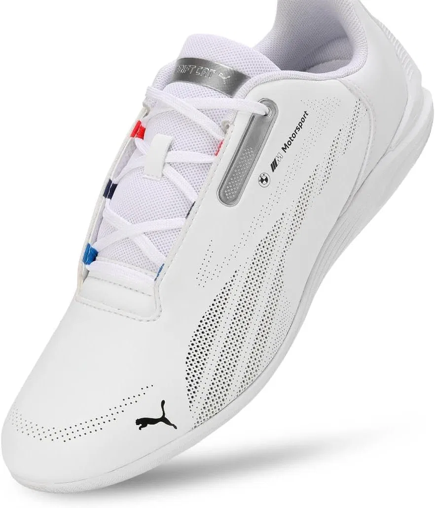 Кроссовки PUMA Unisex Adult Low Trainers BMW MMS Drift Cat Decima, White Opulent Garden — фото 2
