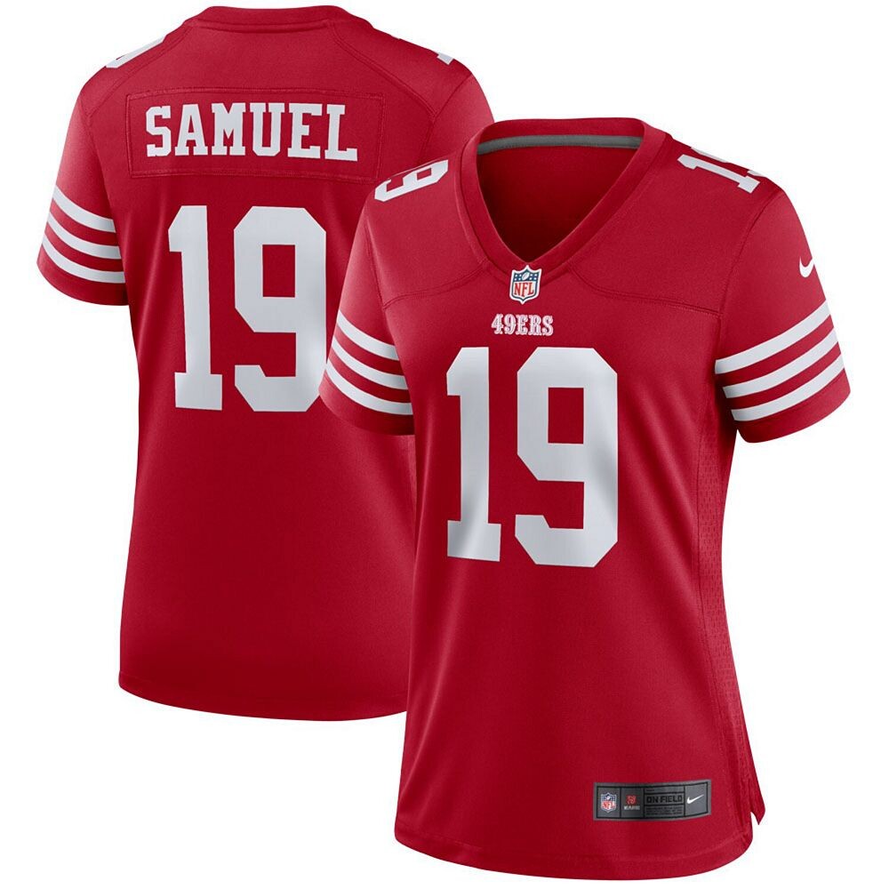 

Женское джерси Nike Deebo Samuel Scarlet San Francisco 49ers Player, красный