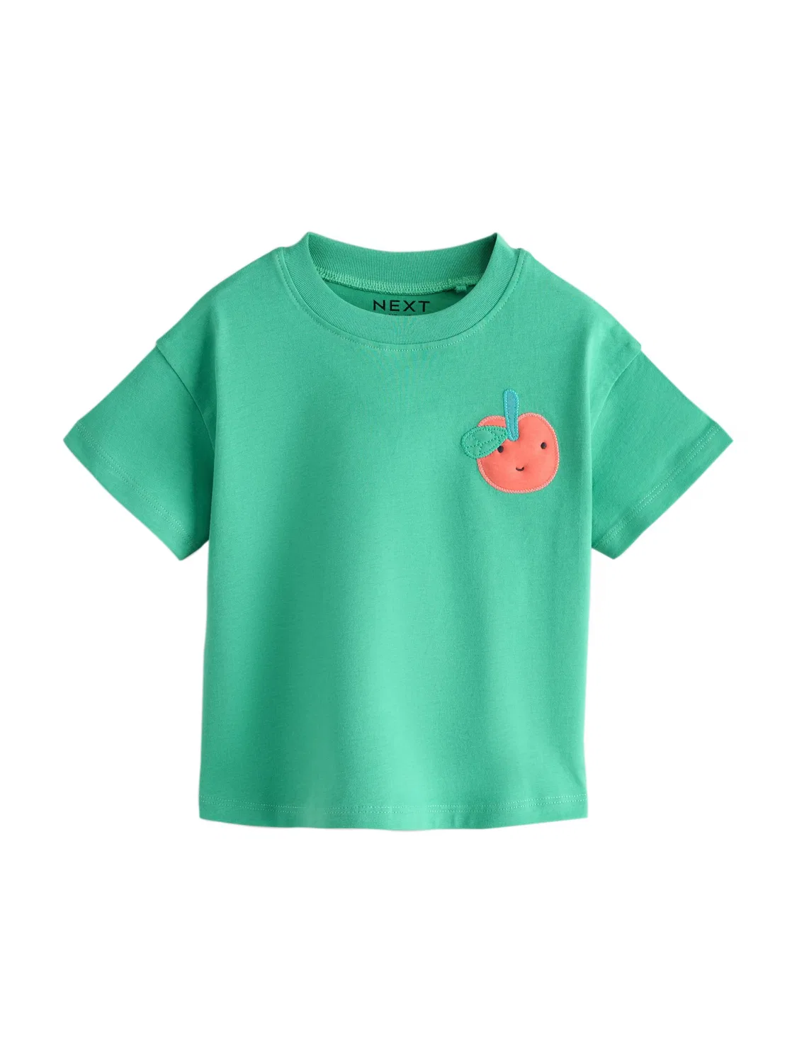 Футболка Next, Light Beige/Green/Pink — фото 3