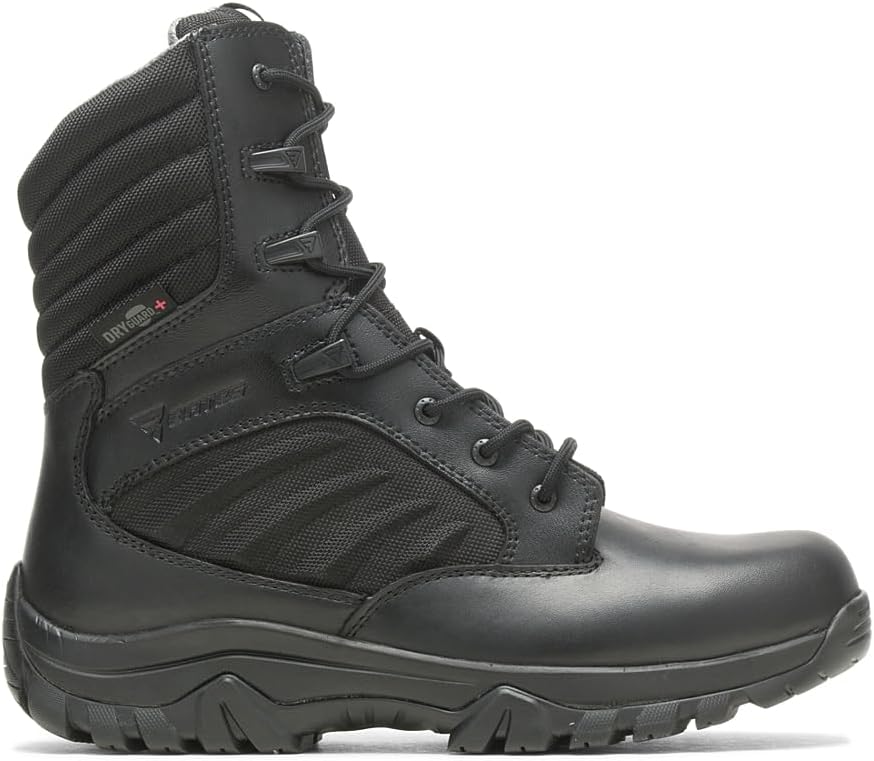 

Мужские сапоги Bates Gx X2 Tall с боковой молнией, Dryguard с утеплителем, черный