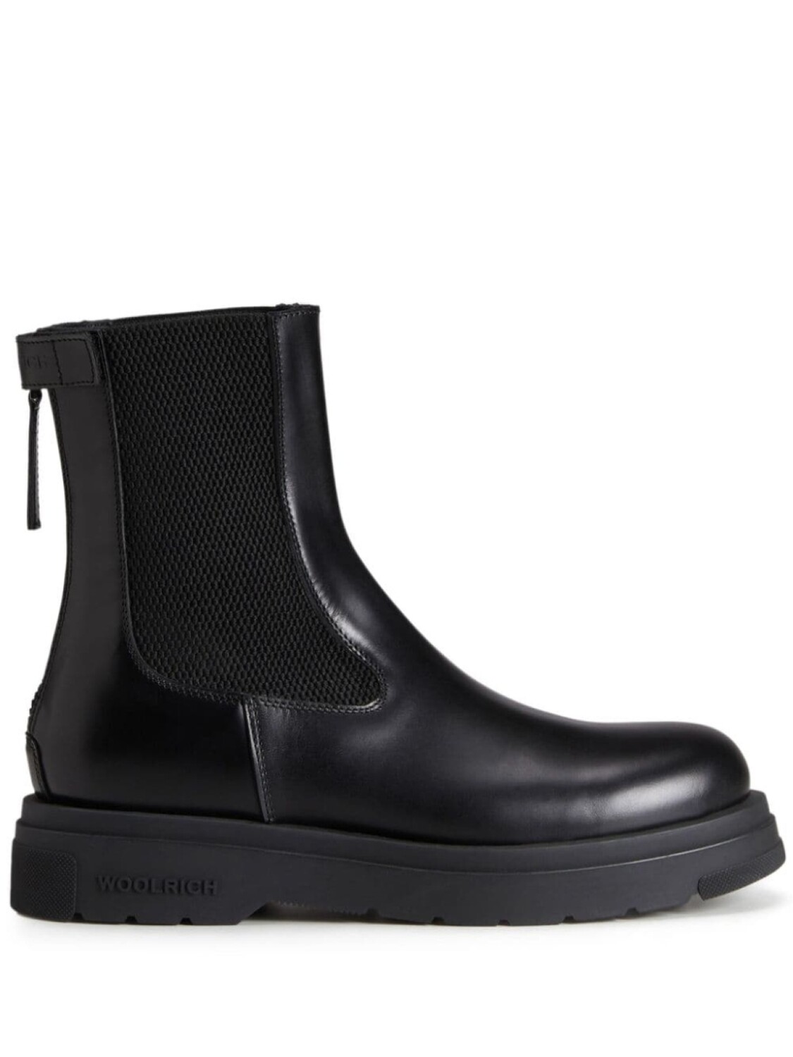 Woolrich ботинки челси с логотипом, черный