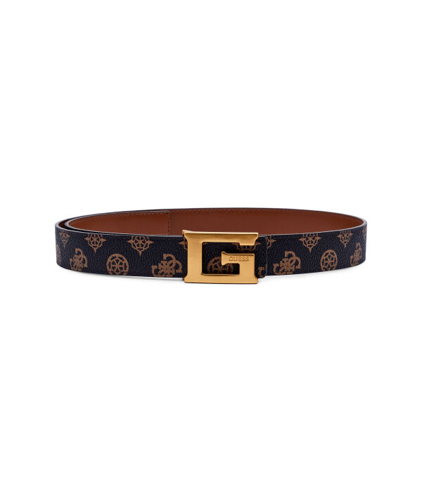 

Двусторонний ремень Guess, коричневый