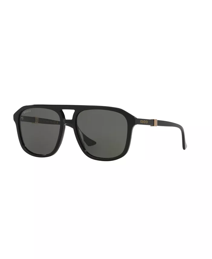 

Мужские солнцезащитные очки-пилот, GG1494S GC002214 Gucci, черный
