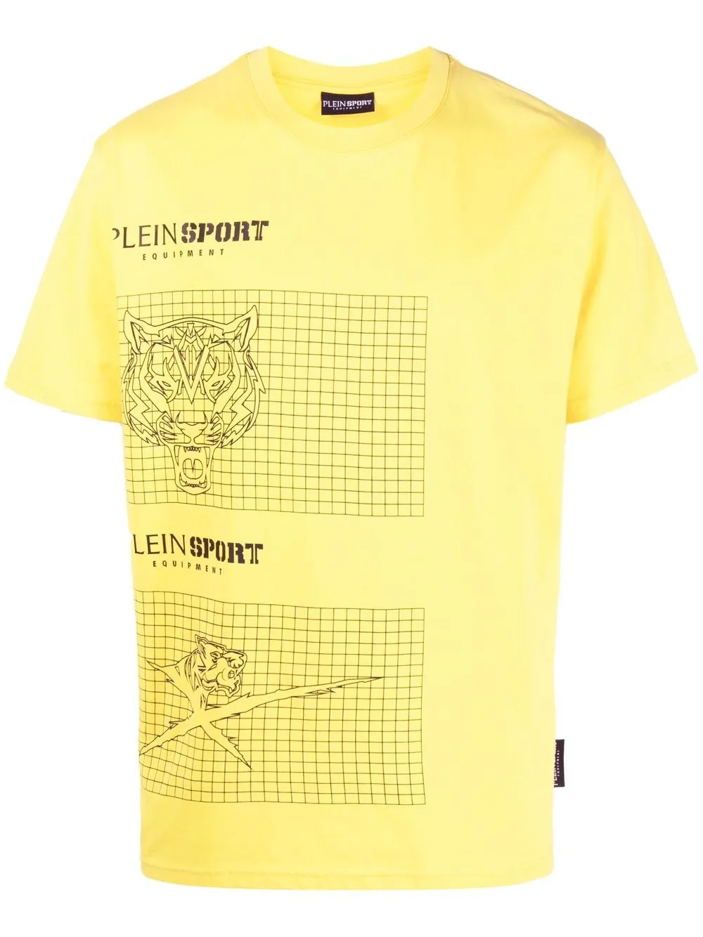 

Футболка с логотипом Plein Sport, желтый