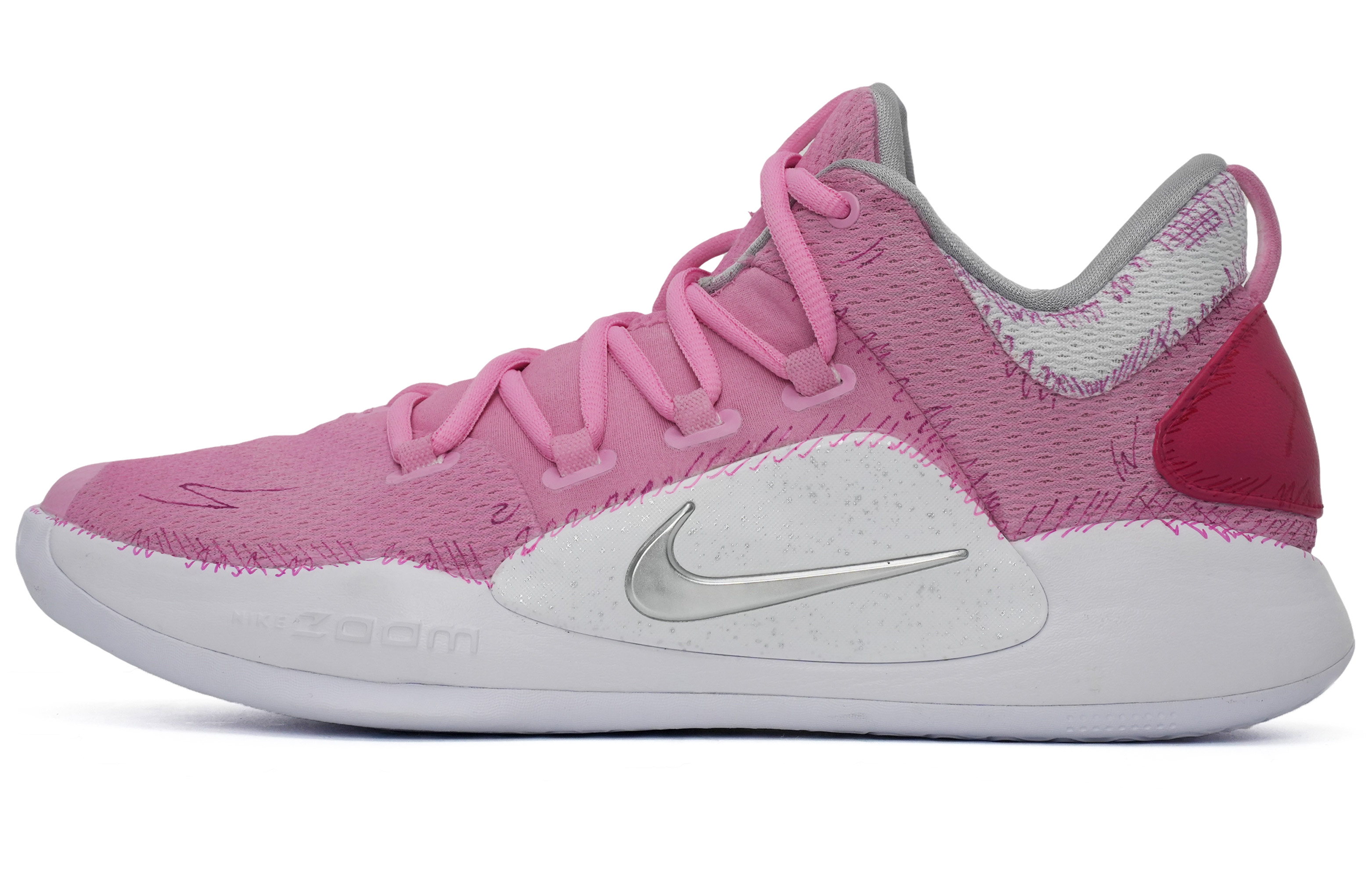 

Баскетбольные кроссовки Hyperdunk X Basketball Shoes Men Low-top Pink/white Nike