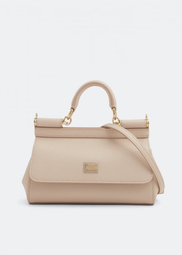 

Сумка Dolce&Gabbana Small Sicily Dauphine, розовый