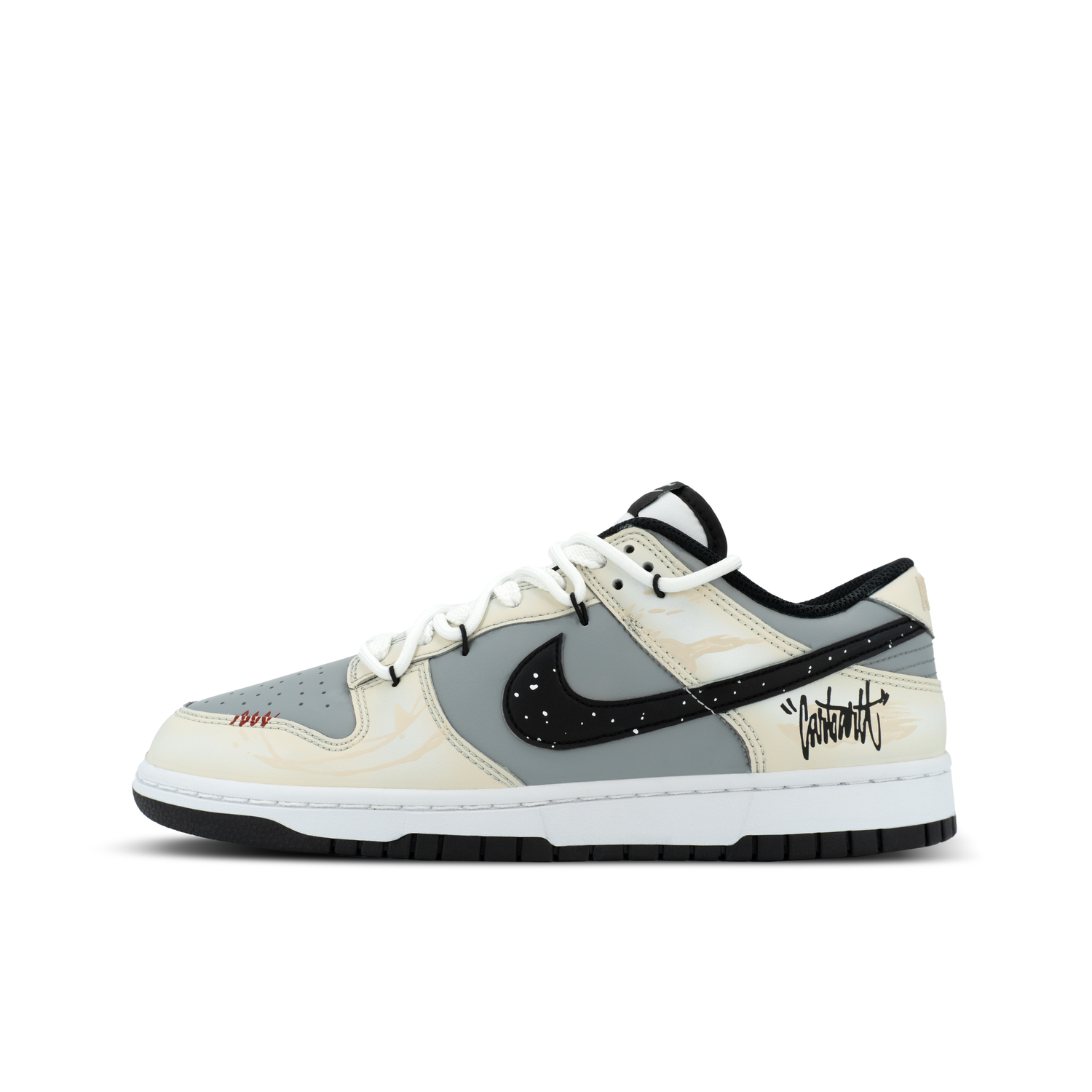 

Nike Кроссовки для скейтбординга Dunk Gorilla Mischievous XJDD Desert Labyrinth Low top, унисекс, серо-бежевые