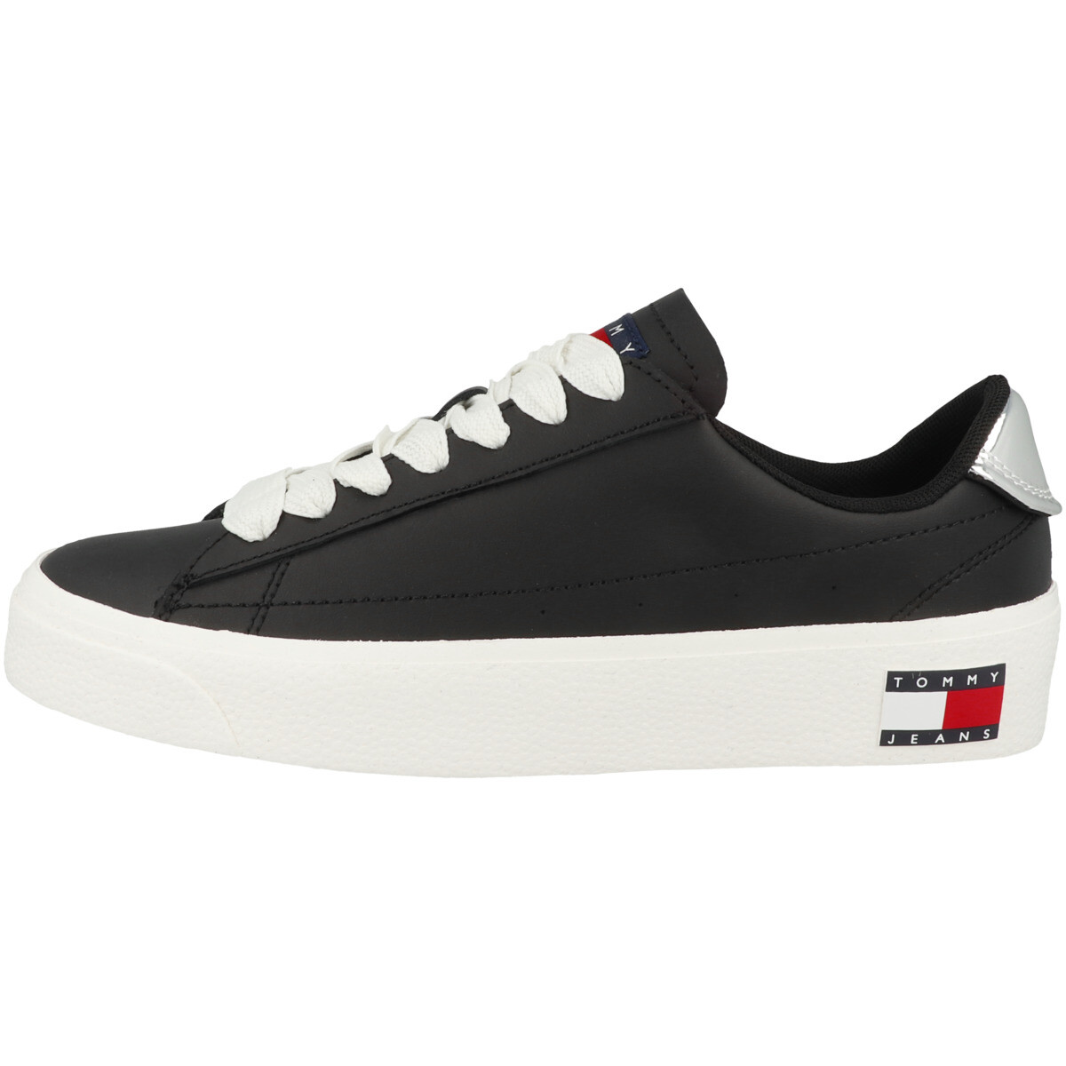 

Кроссовки Tommy Hilfiger low Tommy Jeans Vulcanized Leather Plat LC, черный