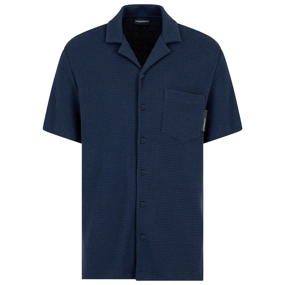 

Рубашка с коротким рукавом Emporio Armani EM000633_AF10792, синий