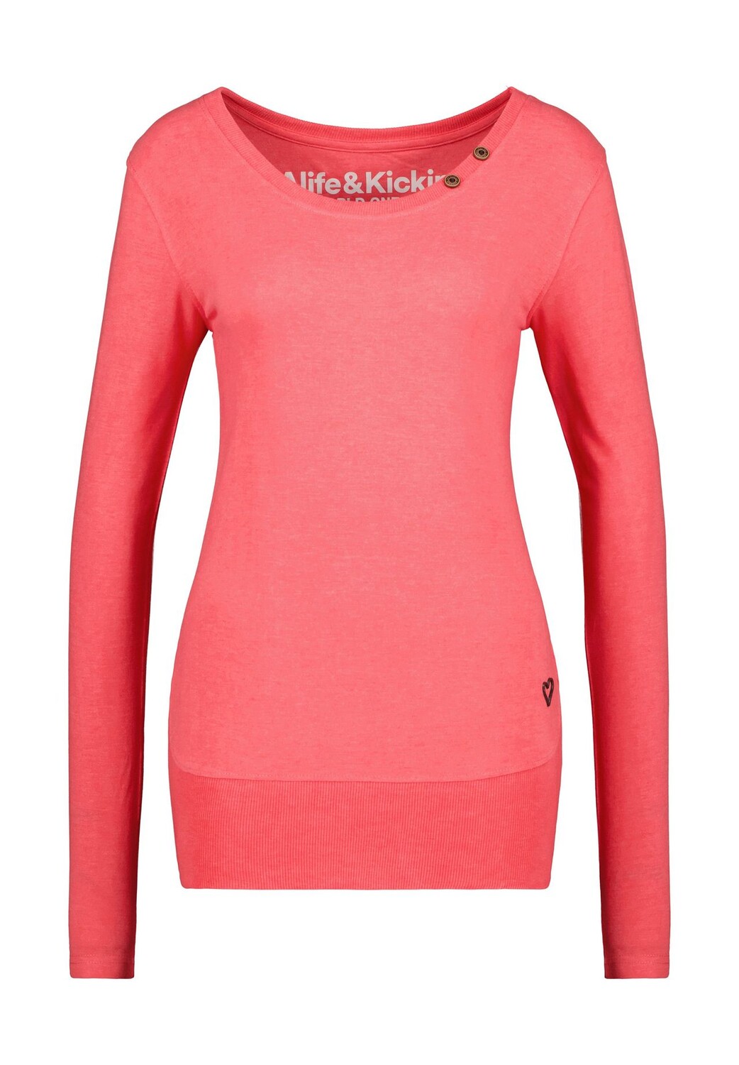 

Лонгслив ALIFE AND KICKIN, цвет Coral Melange