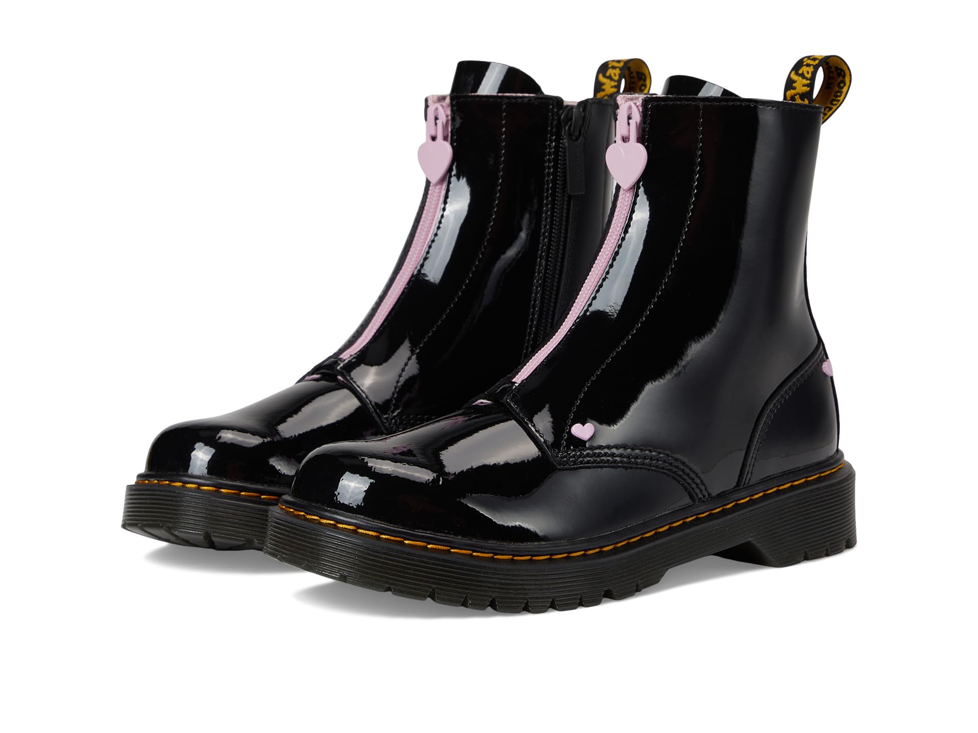 

Ботинки Dr. Martens Kid's Collection Bex Heart Zip Boot Youth, черный