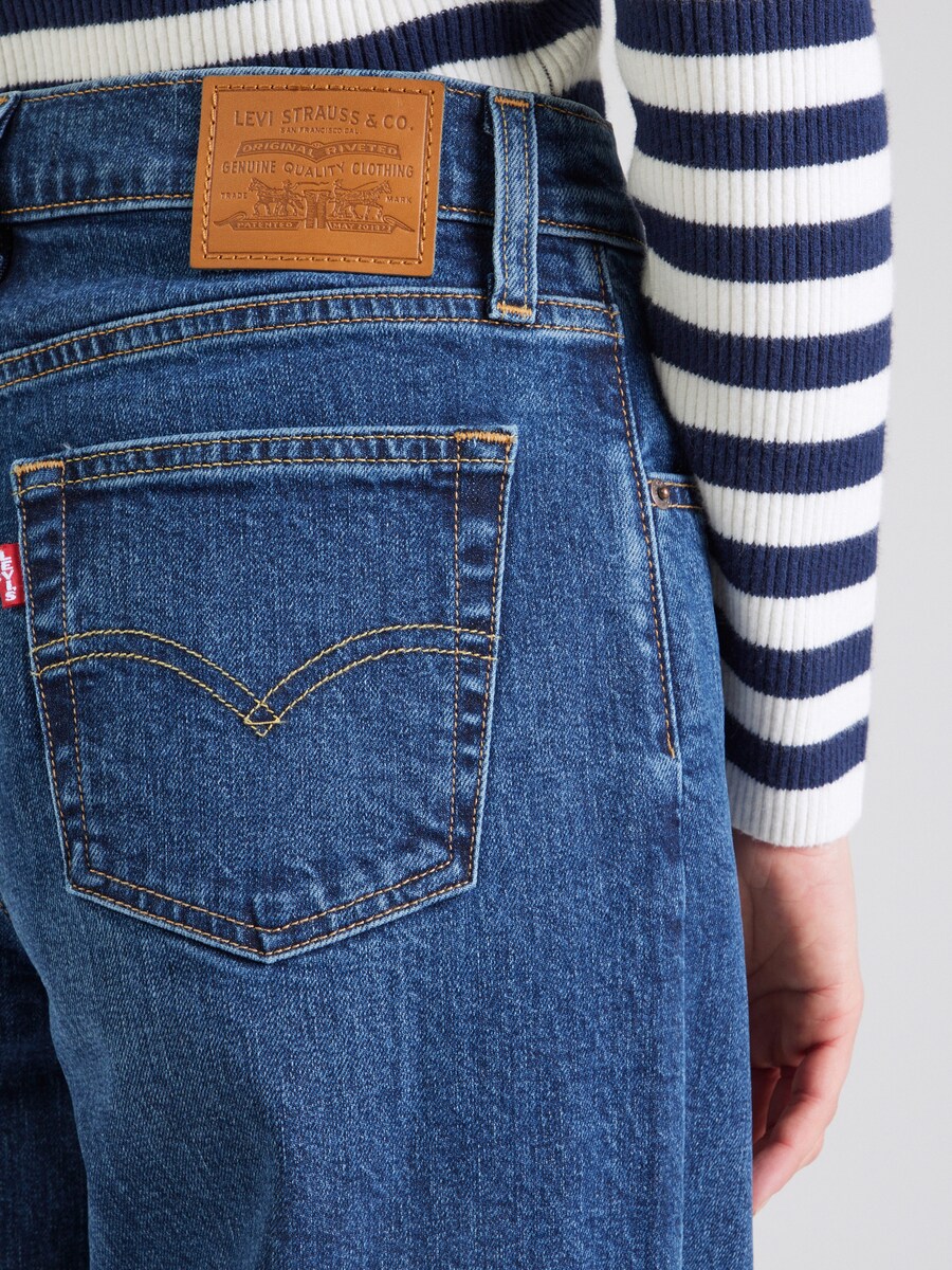 Джинсы с широкими штанинами LEVI'S  728 High Rise Wide Leg, Gentian — фото 2