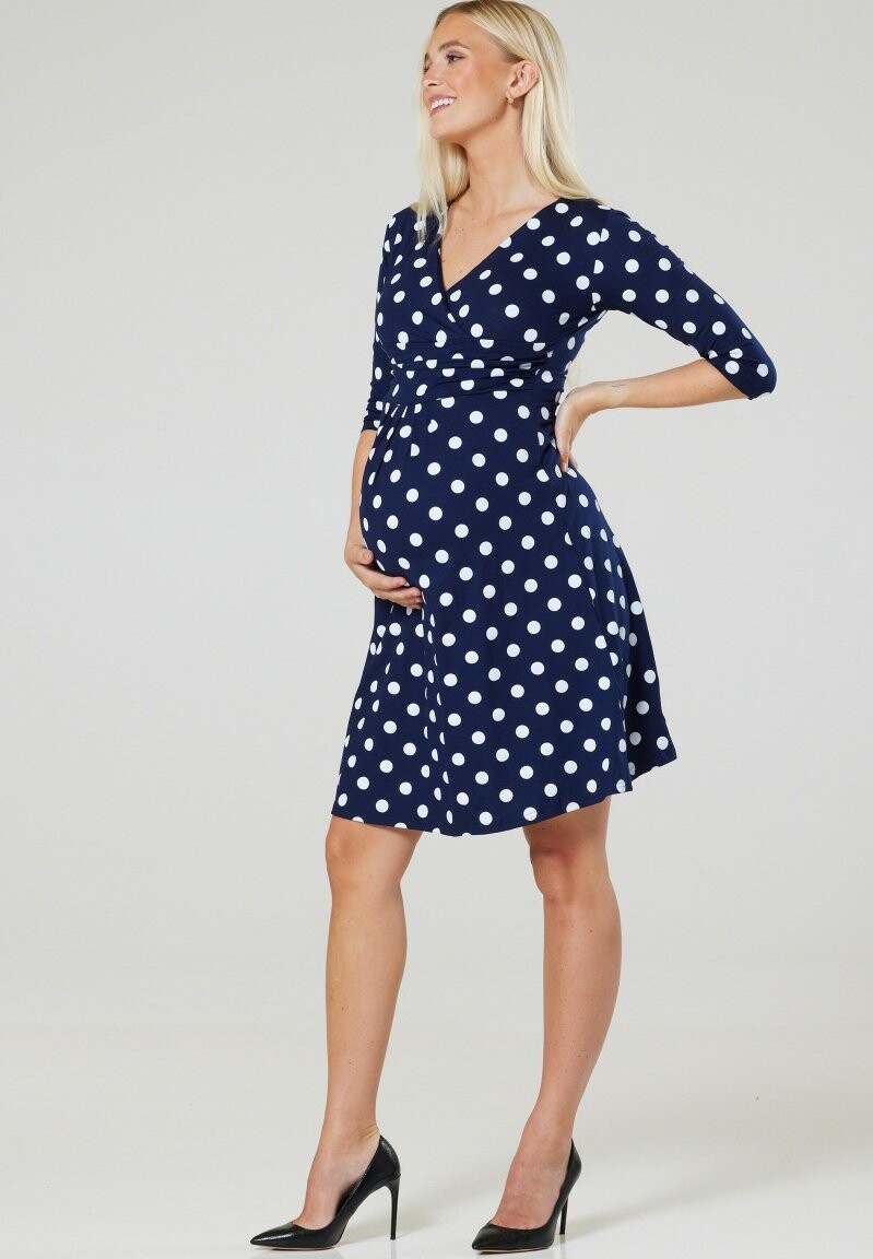

Платье из джерси FLARED MATERNITY 3/4 SLEEVES Chelsea Clark, темно-синий