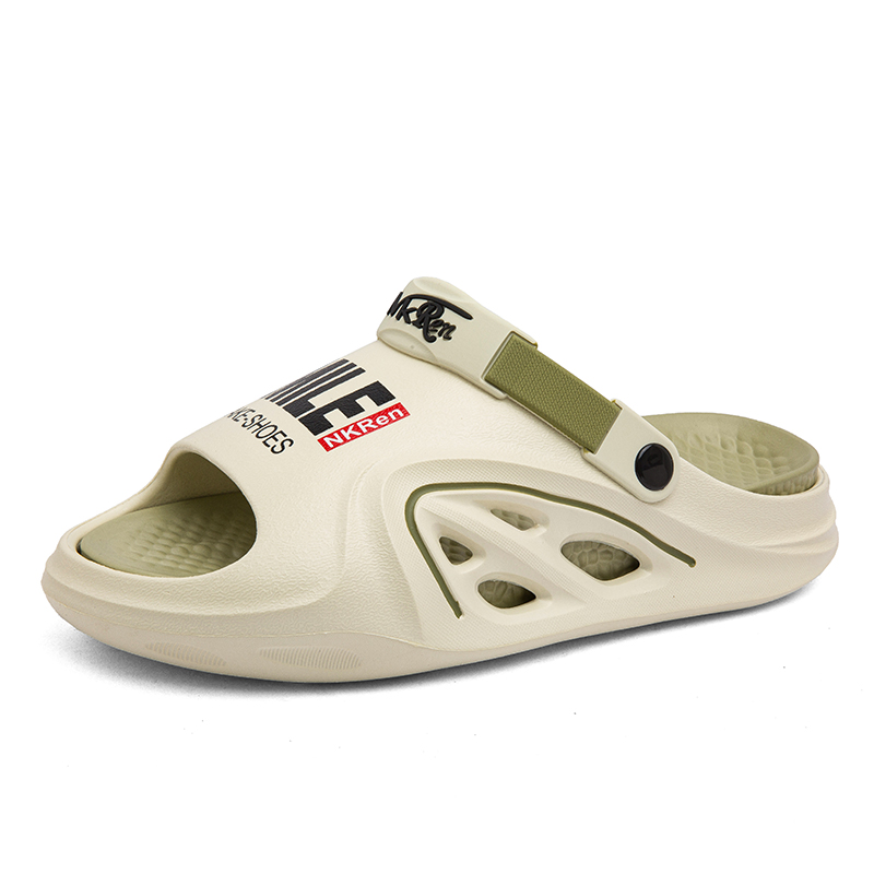 

KLAOSD Скользоустойчивые износостойкие слайдеры мужские - матча грин, цвет Matcha Green