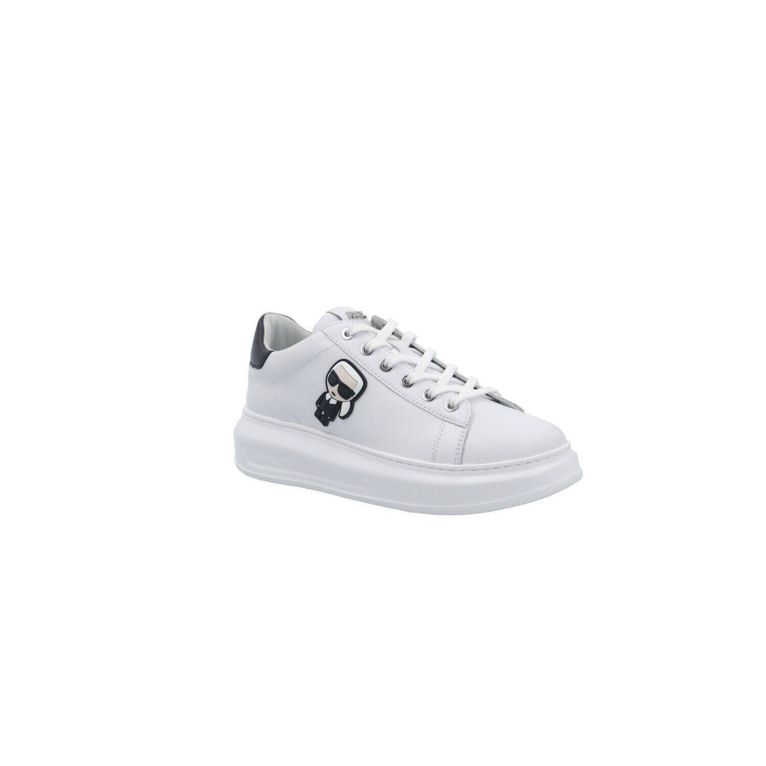 

Кеды Karl Lagerfeld kapri ikon shine lo lace, белый