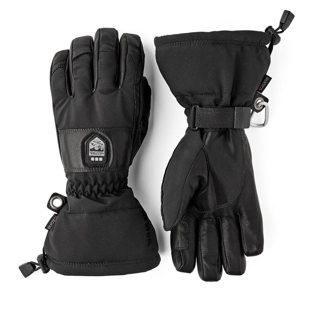 

Перчатки-краги Hestra с подогревом (мужские), Black