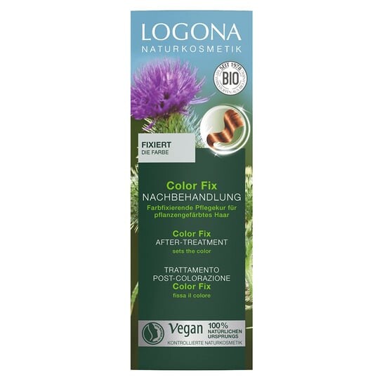 Фиксирующий цвет после окрашивания, 100 мл Logona, Color Fix Care Treatment — фото 2