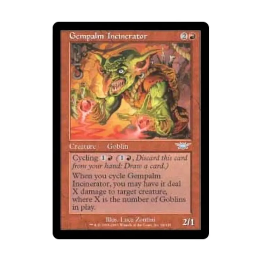 

CCG Мусоросжигатель Gempalm (U), MTG - Legions