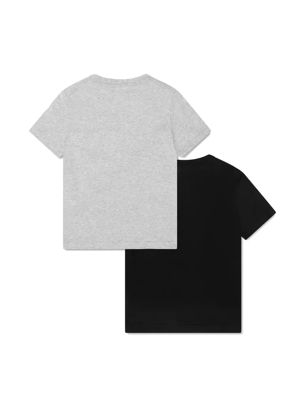 Хлопковые футболки (комплект из двух штук) Calvin Klein Kids, черный — фото 4