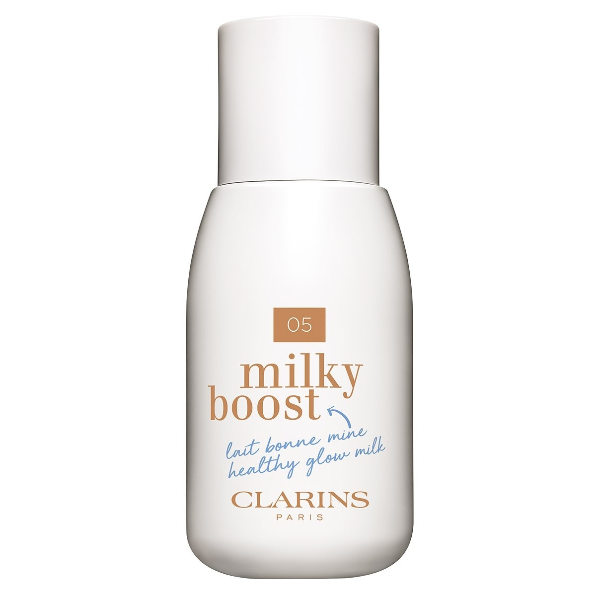 

Тональный крем для лица milky boost Clarins, nr. 5 - milky sandalwood, объем 50 мл