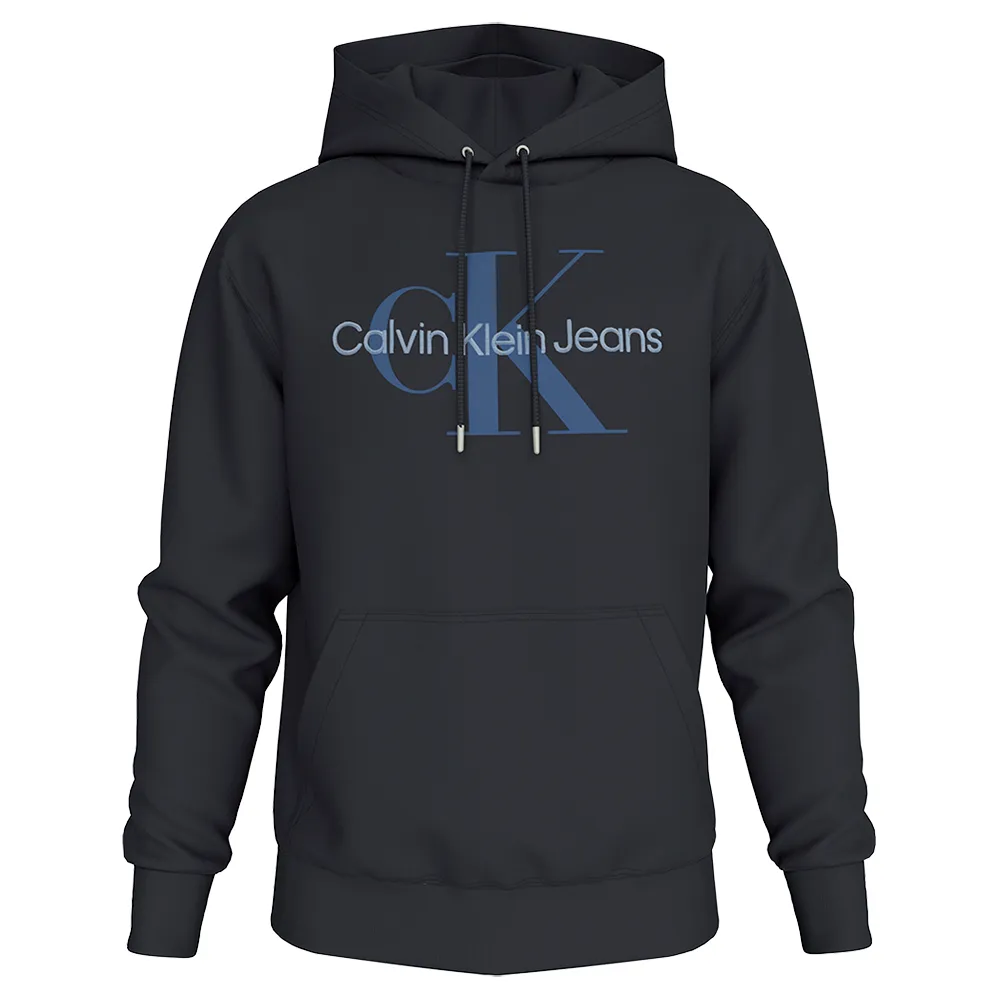 

Худи Calvin Klein Seasonal Monologo Regular, черный