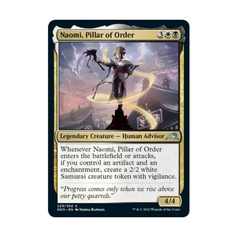 

CCG Наоми, Столп Порядка (U), MTG - Kamigawa : Neon Dynasty