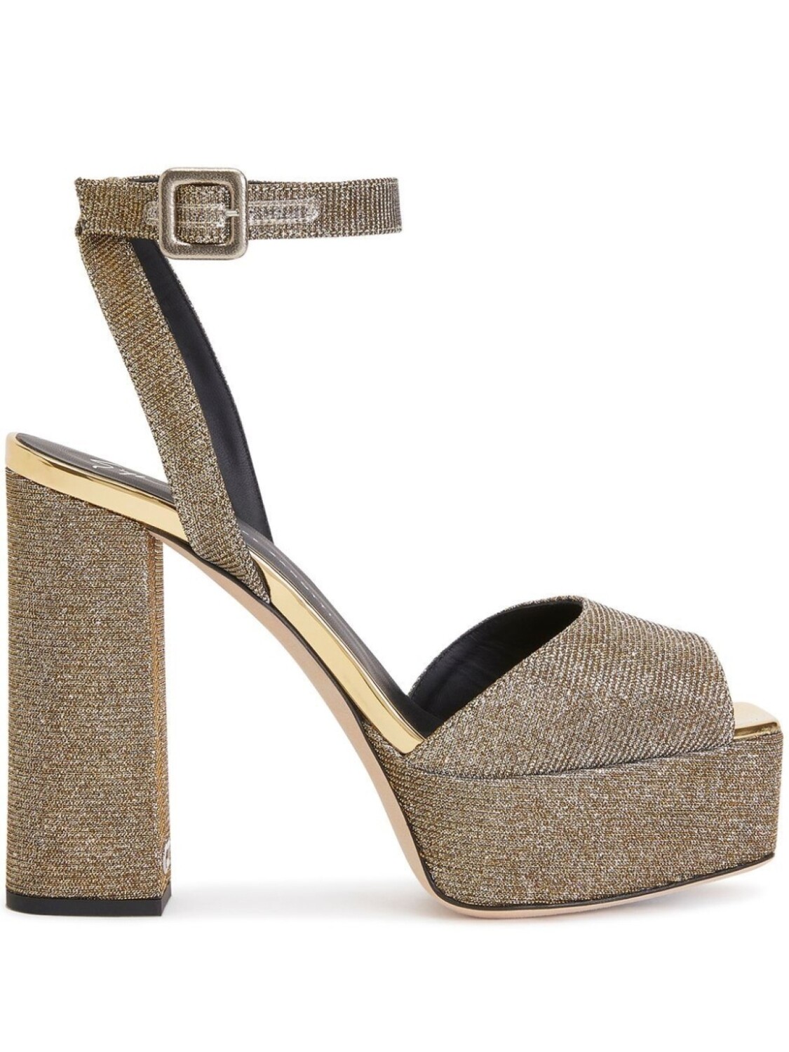 

Giuseppe Zanotti босоножки New Betty на платформе, золотистый
