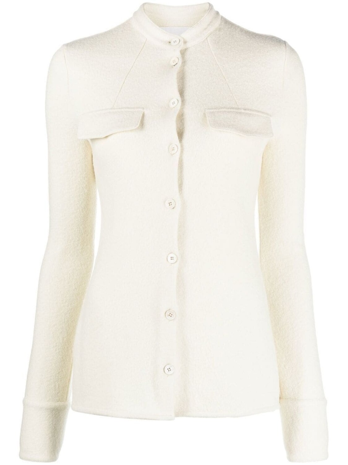 

Jil Sander рубашка с длинными рукавами, серый