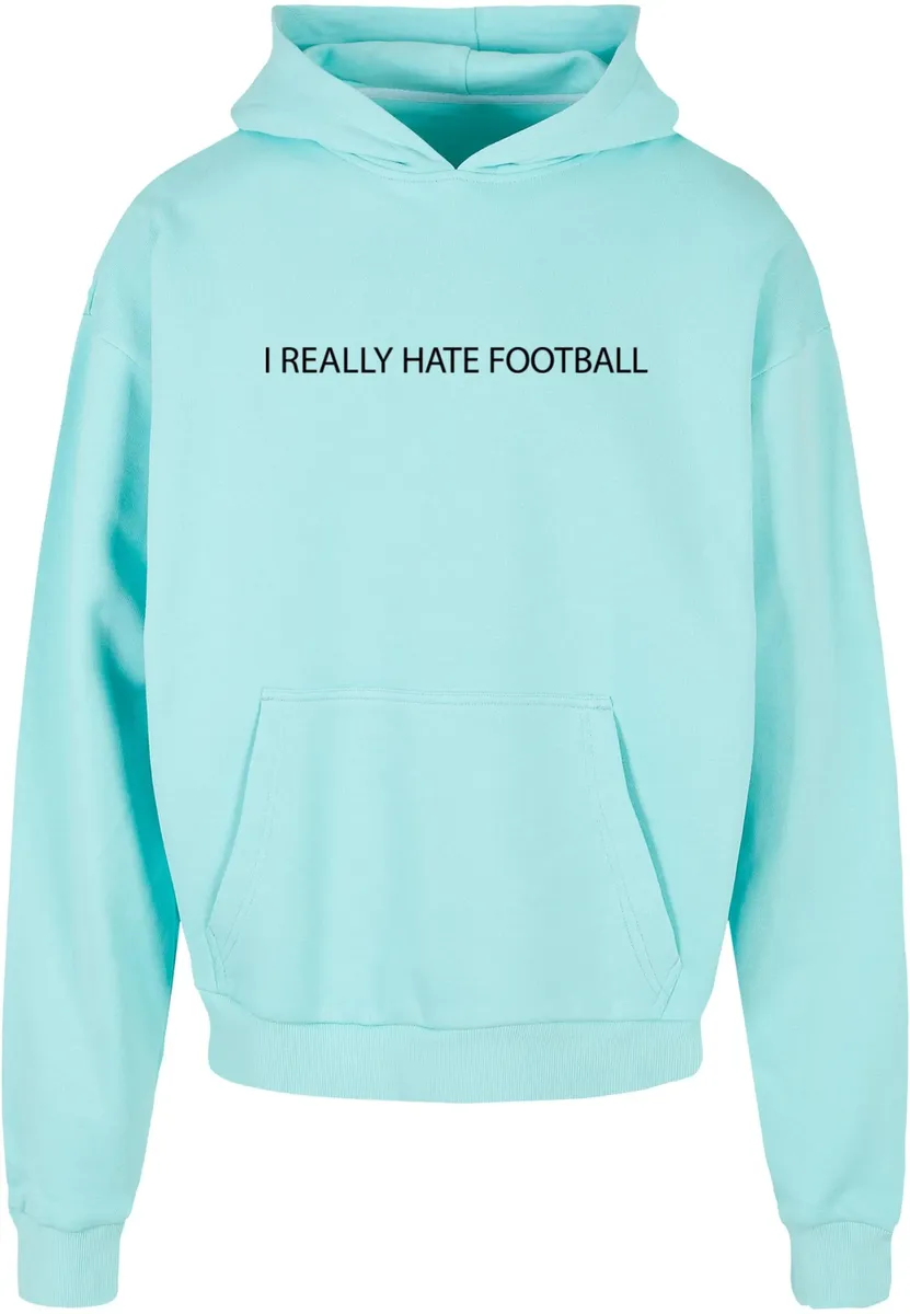 

Толстовка с капюшоном Merchcode " Merchcode Men's Hate Football Ultra Heavy Hoody", синий