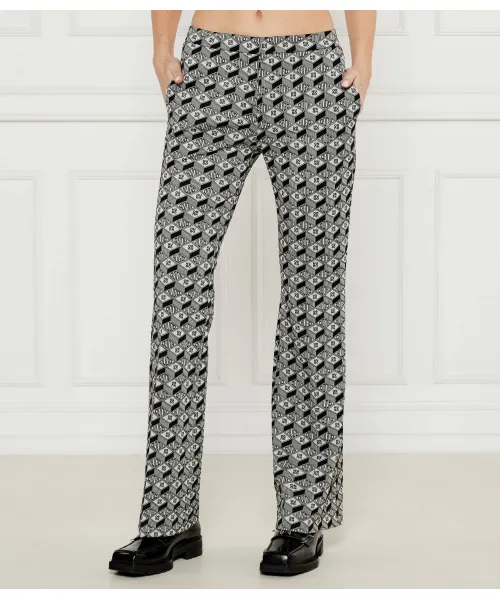 

Брюки хаубеа Regular fit Hugo, серый