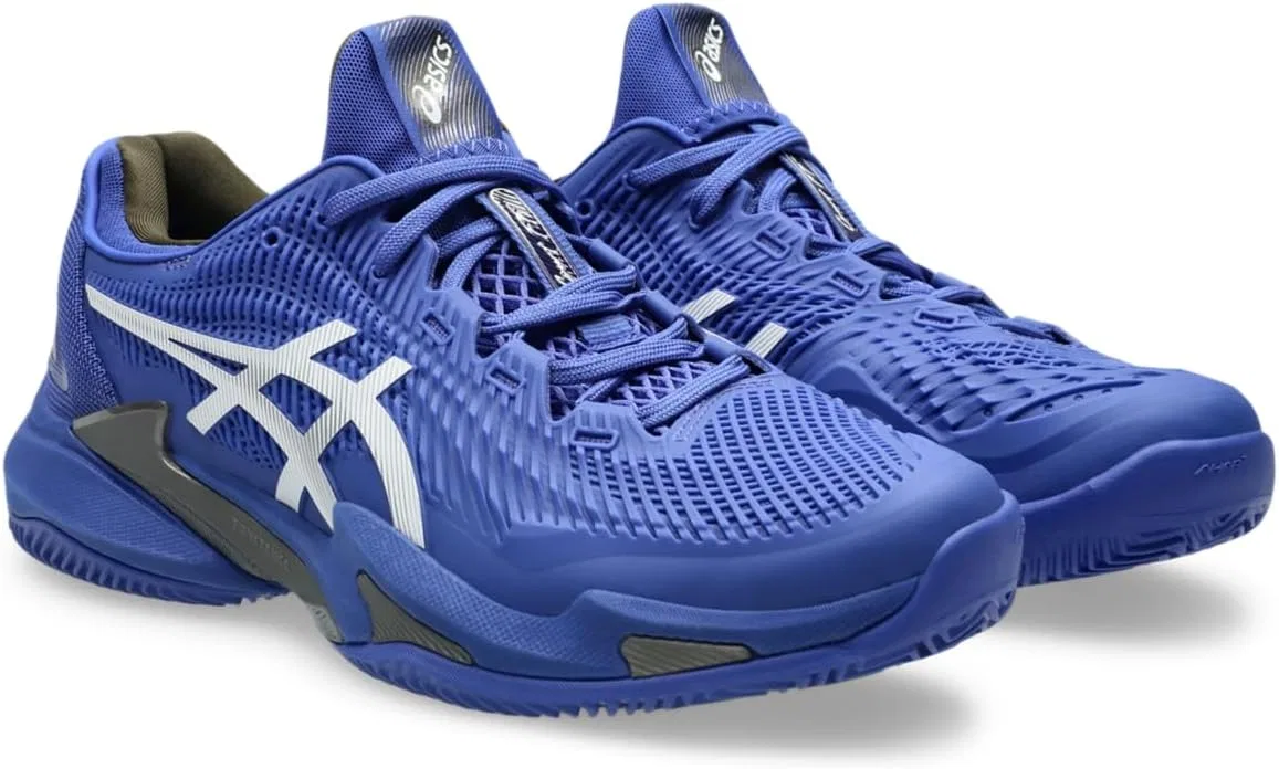 Кроссовки теннисные ASICS Court Ff 3 Novak, Dark Cobalt/White — фото 2
