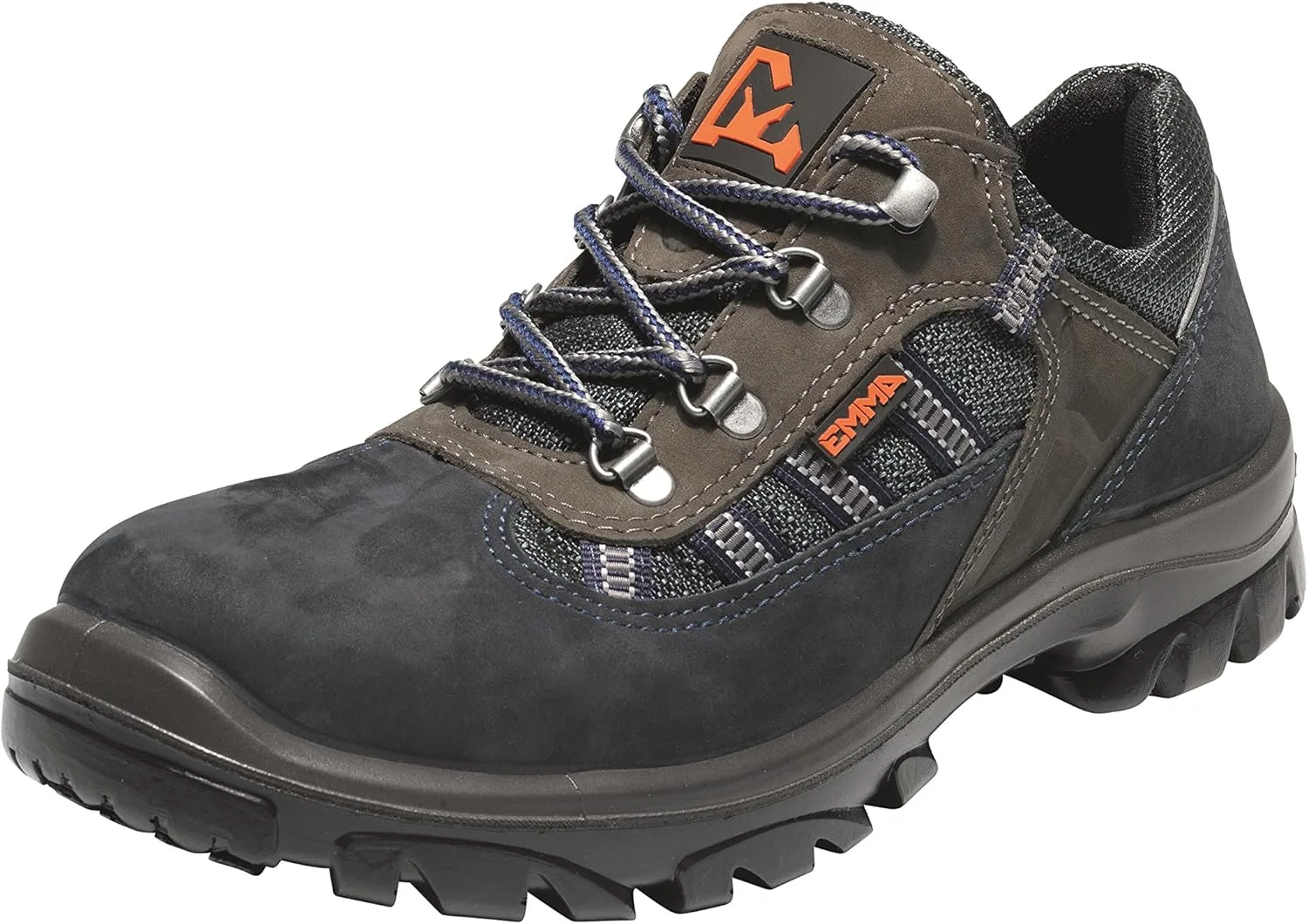 Защитная обувь Emma Safety Shoes - D-XD сине-серая S2 LO для активного отдыха на открытом воздухе, воздушный душ, полиуретан/SRC - Spa Vandeputte