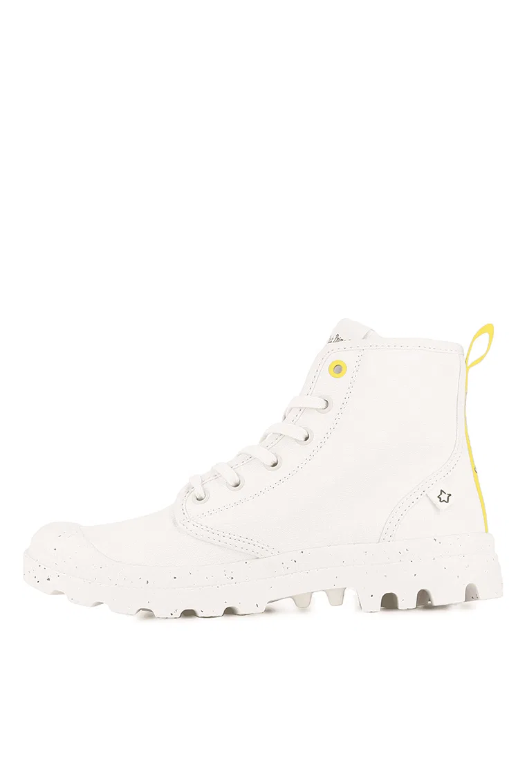 Ботинки женские, утепленные, модель Pampa Petit Prince, Unisex, черные Palladium — фото 4