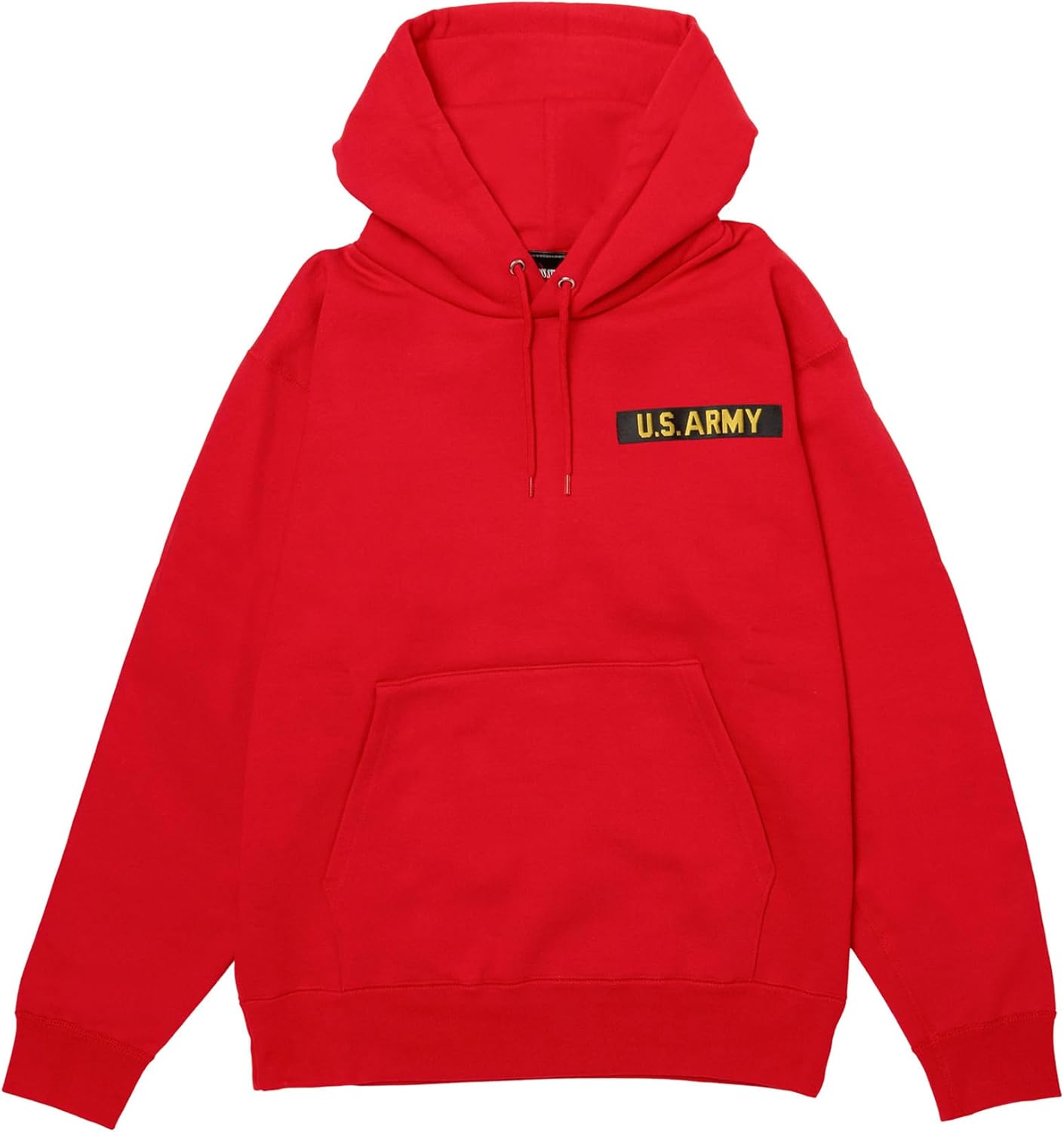

Толстовка с капюшоном в стиле F, нашивка с гербом армии США, плотность ткани 12,4 унции, флисовая подкладка, красный цвет F-Style