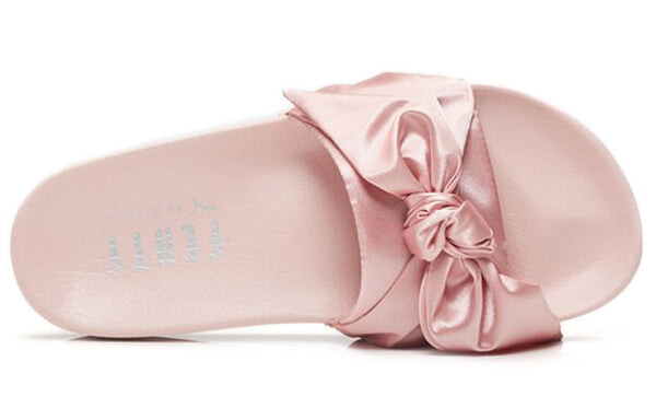 Тапочки fenty x bow slide 'pink' Puma, розовый — фото 3