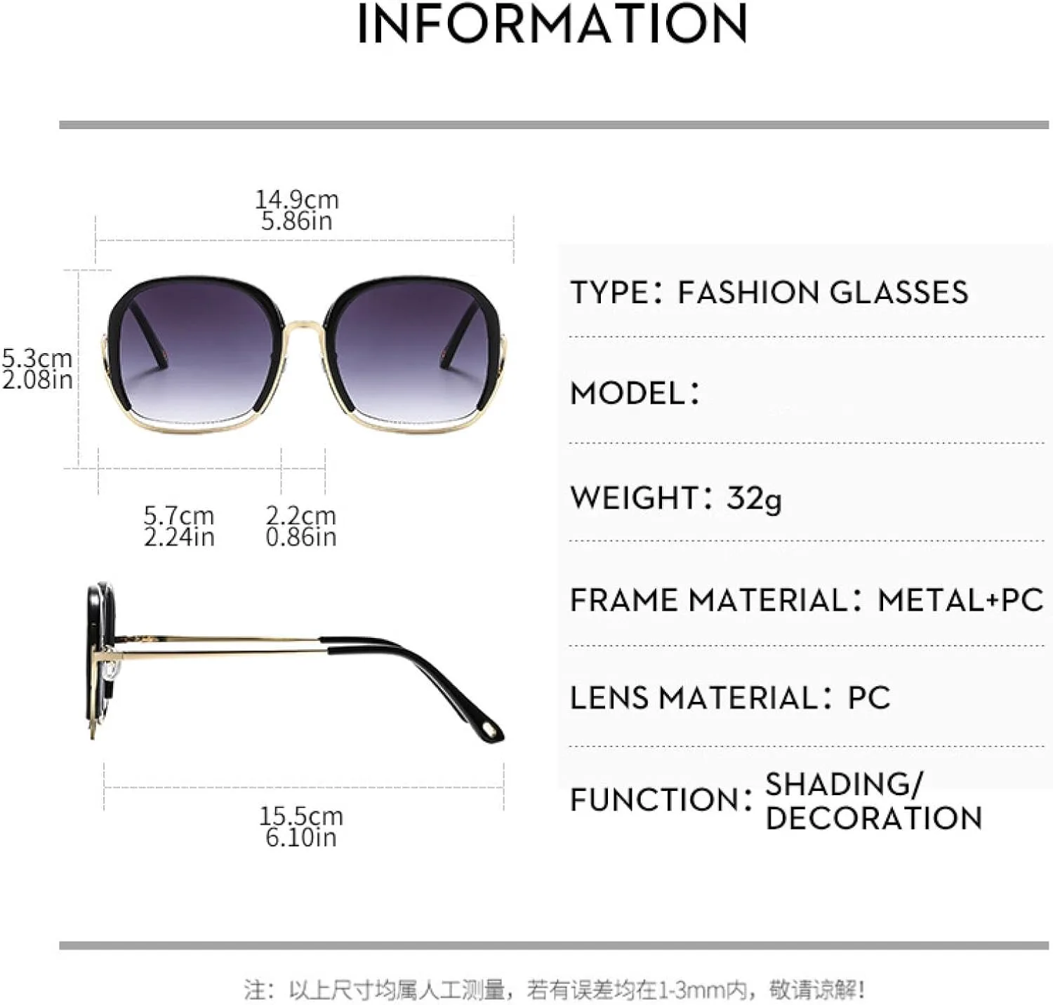 

Солнцезащитные очки Senior Metal для женщин и мужчин, модные, роскошные, для активного отдыха и путешествий, солнцезащитные очки UV400 TKKTLLT, Gray Gray