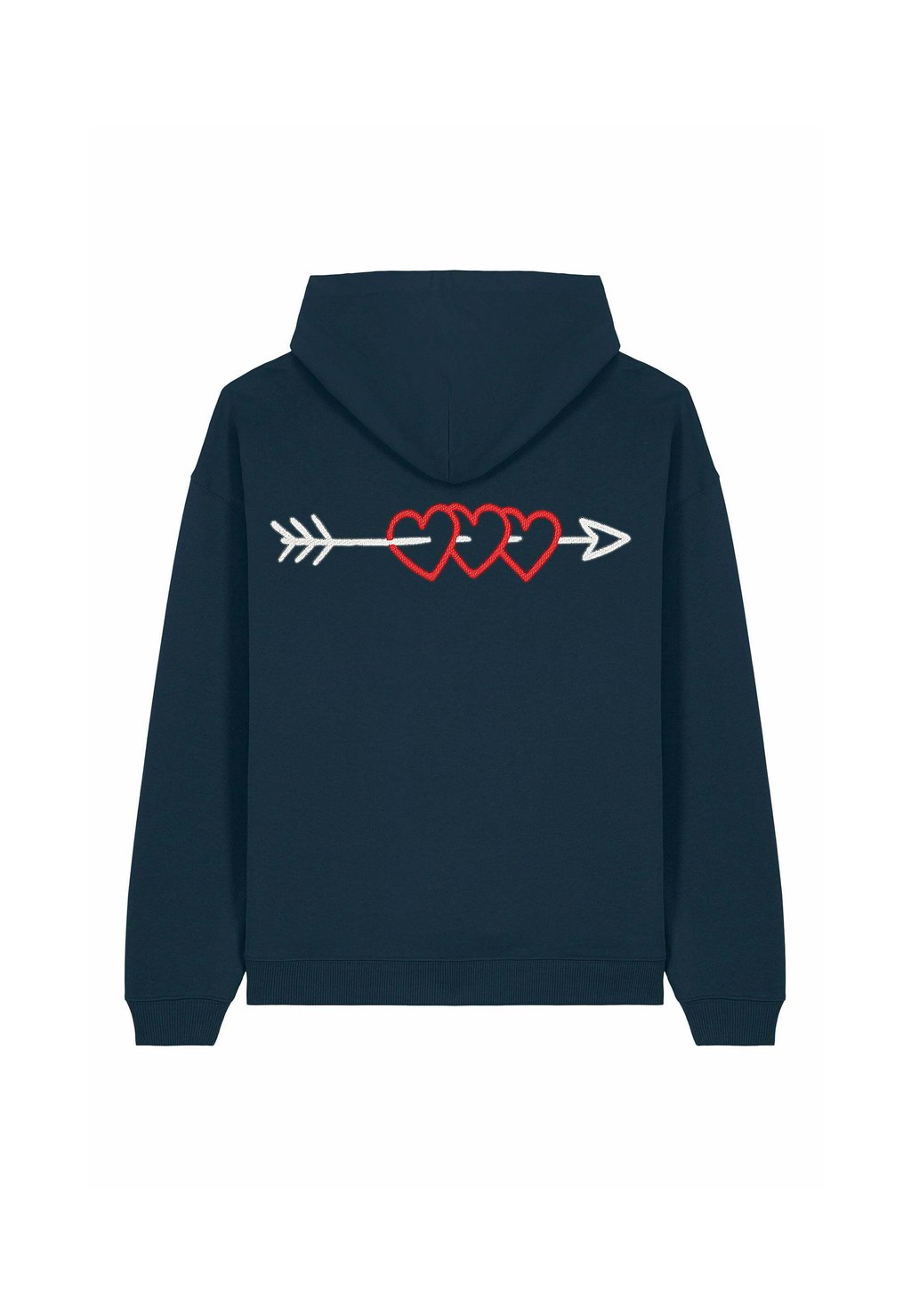 

Толстовка ARROW BACK EMBROIDERY HEAVYWEIGHT - Hoodie Mira Paris, темно-синий